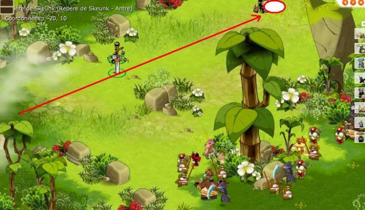 Repère De Skeunk – Guide Dofus Rétro (1.29) Monocompte tout Skeunk Dofus