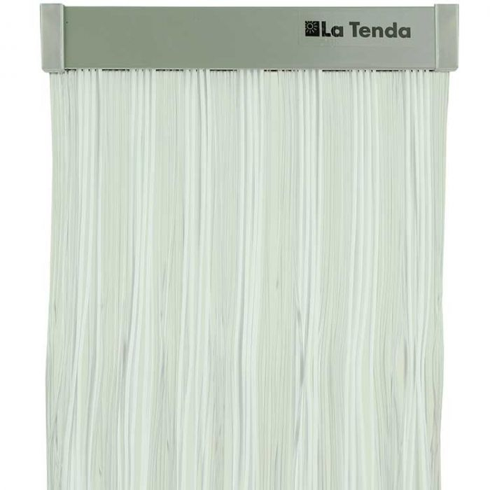 Rideau De Porte Trento Blanc/Transparent, Différentes avec Rideau De Porte Lamelles Plastique