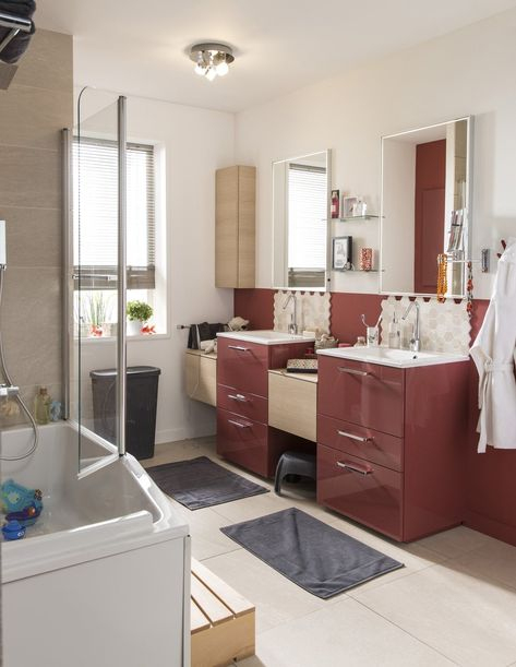 Salles De Bains Modernes : Styles Et Tendances | Leroy destiné Rénovation Salle De Bain Leroy Merlin