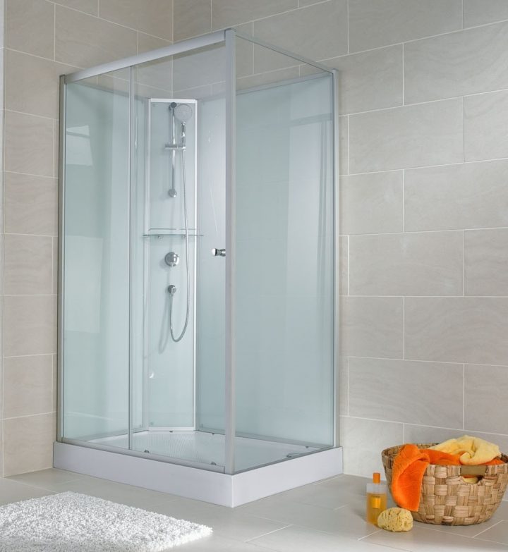 Schulte – Cabine De Douche Complète, 120 X 80 X 190 Cm à Cabine De Douche Intégrale 120X80 Pas Cher