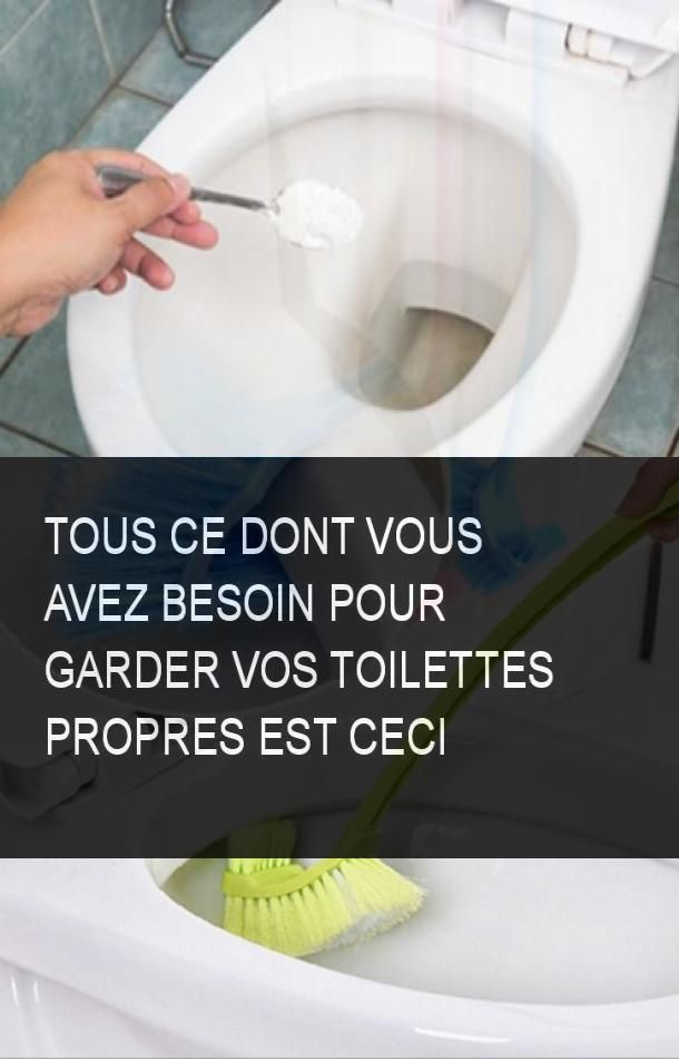 Tous Ce Dont Vous Avez Besoin Pour Garder Vos Toilettes avec Toilettes Propres Image