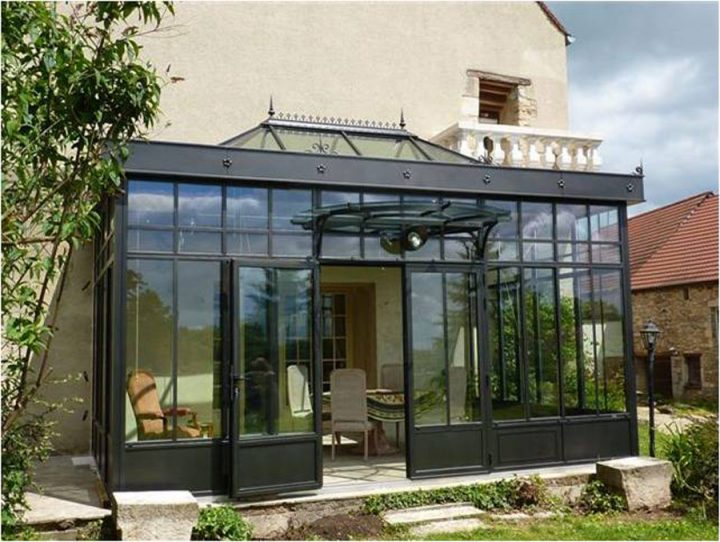 Veranda Acier Belgique – Veranda Et Abri Jardin serapportantà Veranda En Kit Belgique