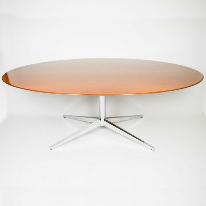 Vintage Florence Knoll 78 Inch Conference / Dining Table destiné Table Florence Knoll Roche Bobois