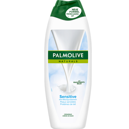 palmolive naturals sensitive cremedusche mit milchproteinen