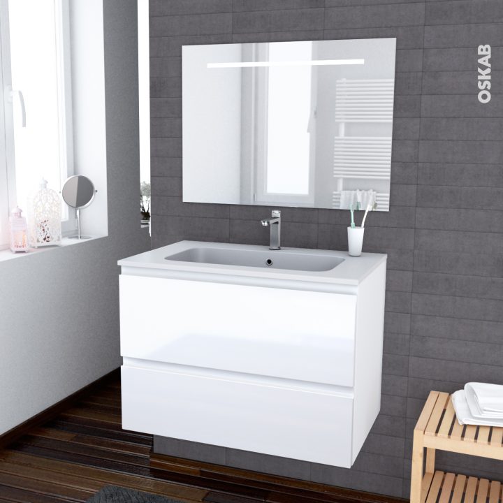 meuble salle de bain 20 cm