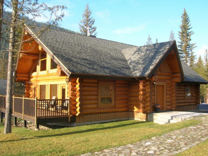 the log cabin