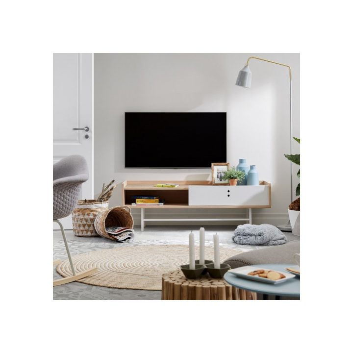 meuble tv bois scandinave