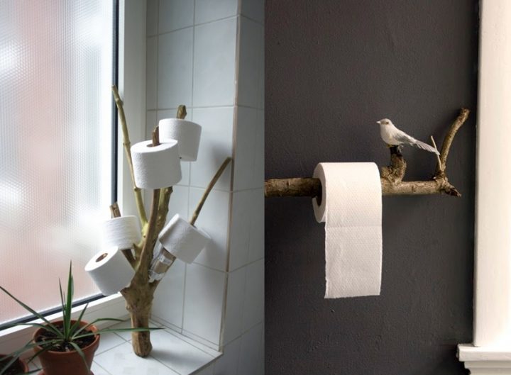 6 Idées Pour Utiliser Une Branche D'Arbre En Déco – Joli Place encequiconcerne Arbre A Papier Toilette Ikea