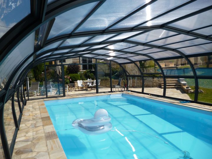 Abri Piscine 10X5 Occasion tout Abri Piscine Occasion