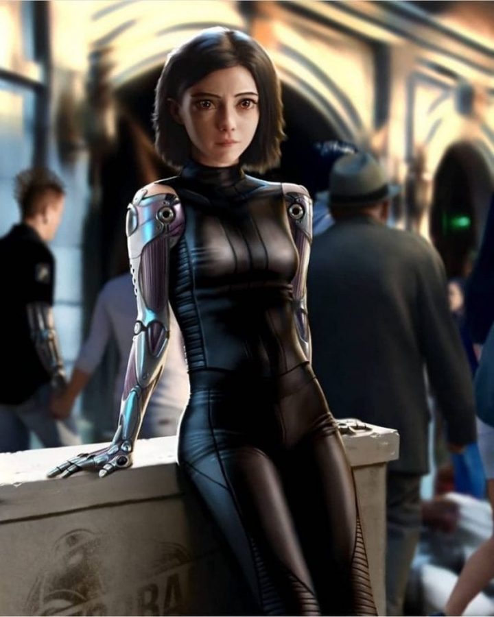 alita battle angel nackt