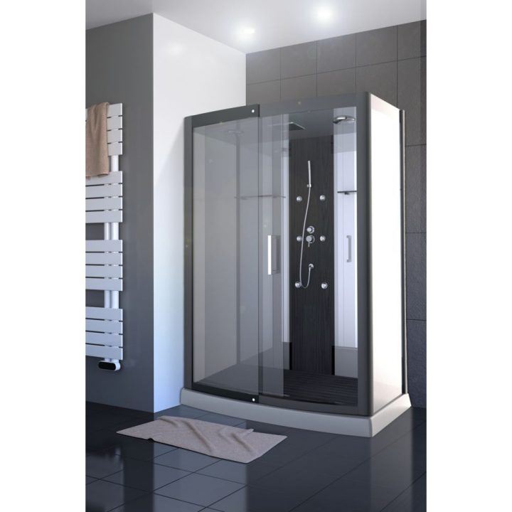 Aurlane – Cabine De Douche Clear Xxl Rectangle destiné Pieces De Rechange Cabine De Douche Aurlane