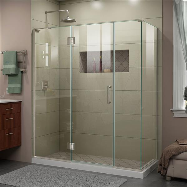 Cabine De Douche Unidoor-X Dreamline, 4 Panneaux En Verre à Sanifun Cabine Douche Gracia 120X120