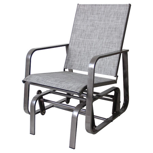 Chaise Berçante De Patio « Manhattan », Grise – 69,99 tout Chaise Suspendue Canac