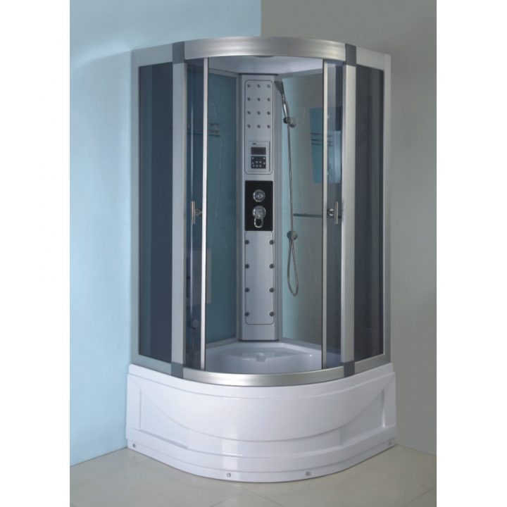 Combiné Baignoire-Douche Abaco, 90*90*215 Cm, Cabine De serapportantà Sanifun Cabine Douche Gracia 120X120