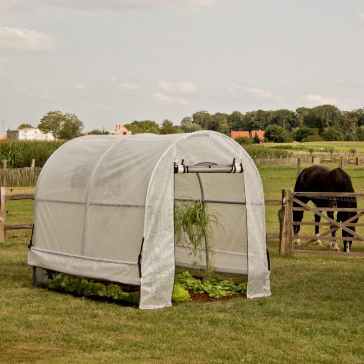 Culti' Abris Micro Serre Tunnel 180X240X200Cm / 215Μm – Acd serapportantà Baches De Serre Tunnel De 5 Mâ² Habrita