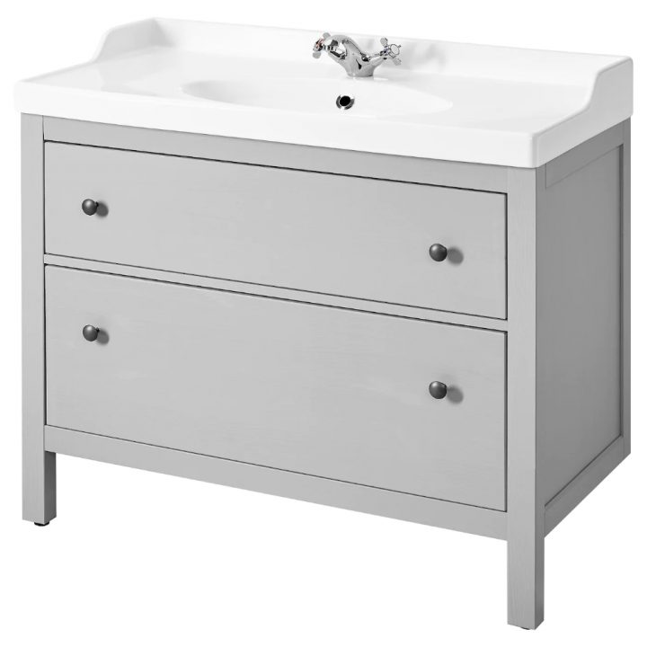 Déco Panosundaki Pin dedans Hemnes Gris Lavabo