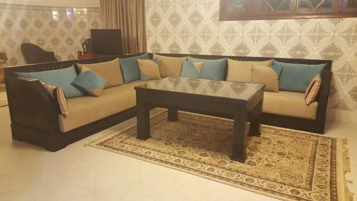 Décoration Maroc: Magnifique Salon Marocain tout Salon Marocain 3 Sur 4M