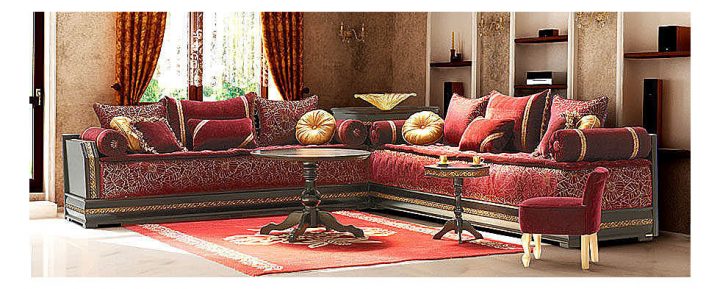 Décoration Maroc: Salon Maghribi Traditionnel intérieur Salon Marocain 3 Sur 4M