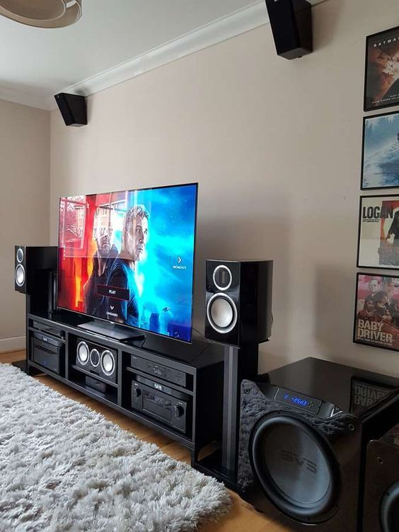 Djjez'S Home Theater Gallery – My Home Theatre (27 Photos intérieur Meuble Tv Home Cinema Watts