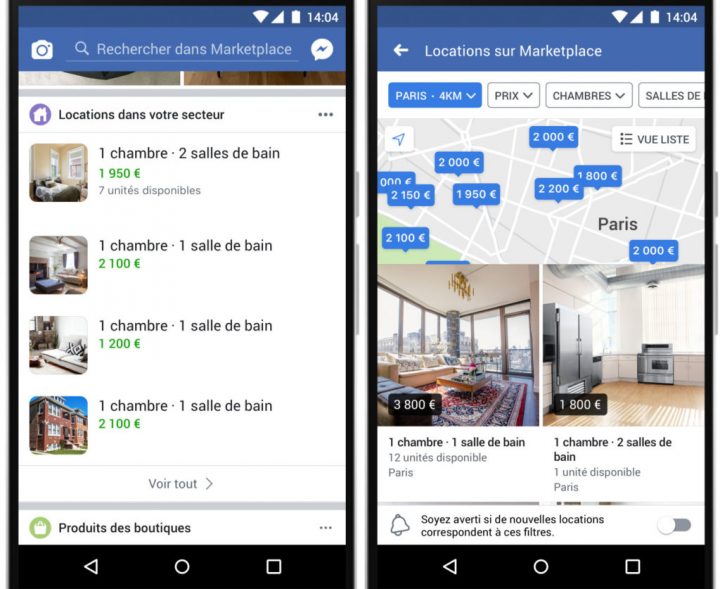 Facebook Annonce Des Améliorations Pour La Location De à Le Bon Coin App