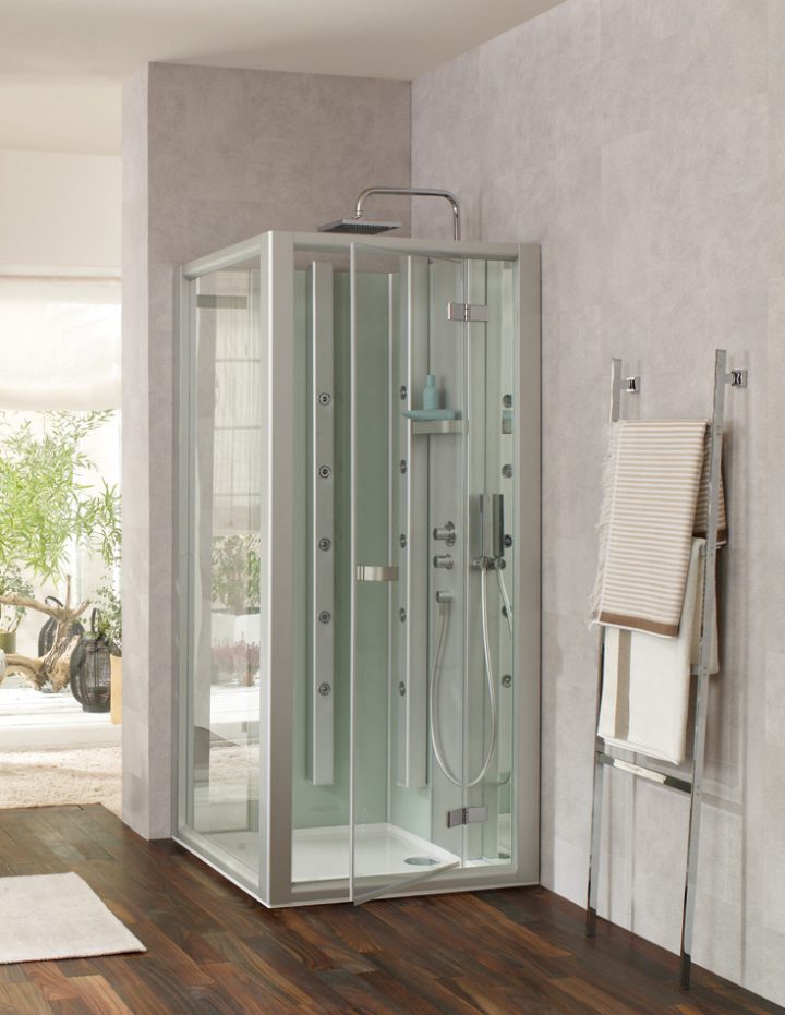 Fiche Produit De La Sdb : Cabine De Douche Multifonctions dedans Cabine De Douche Street 90X115