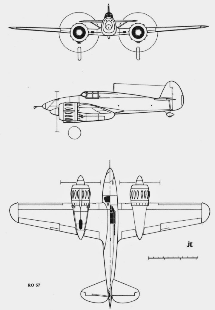 Italian Aircraft Of Wwii: Meridionali Ro 57 serapportantà Mouvate 2015 Varanda Retractable Squadra