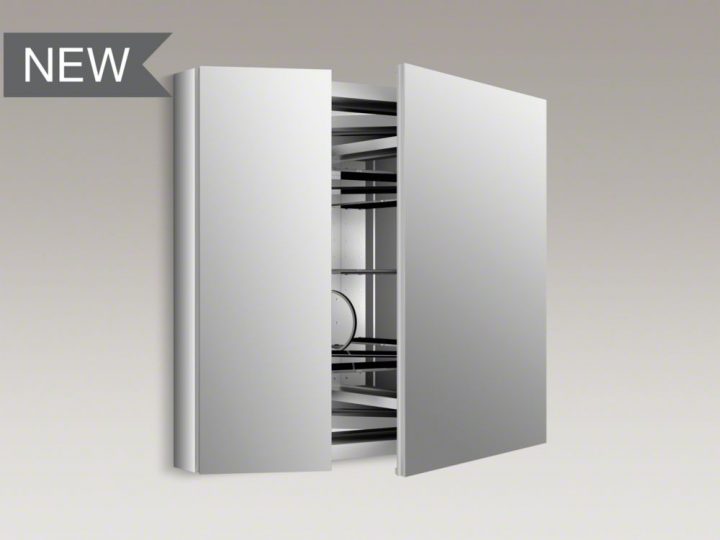 K-99009 | Verdera Medicine Cabinet With Double Mirrored pour Watertile Tower  Amazon