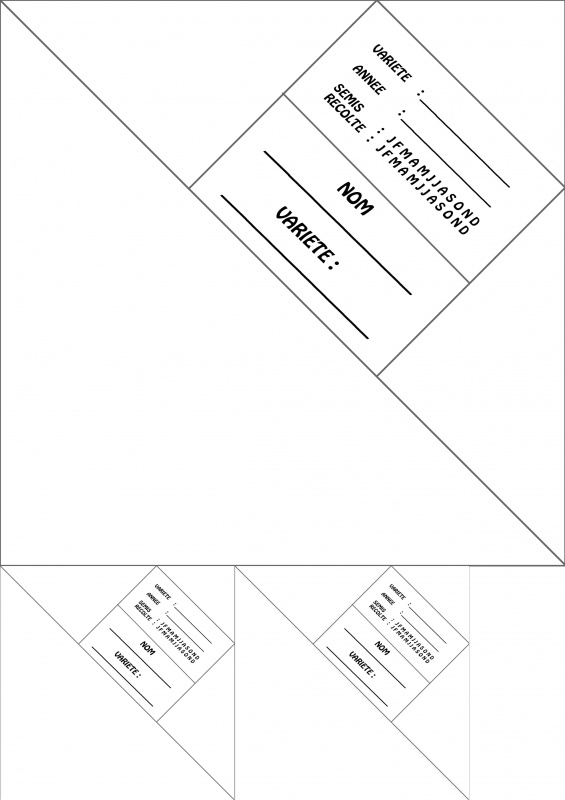 Mes Gabarits De Sachets De Graines : Les Graines – Page 5 destiné Gabarit Pour Wc Suspendu A Imprimer