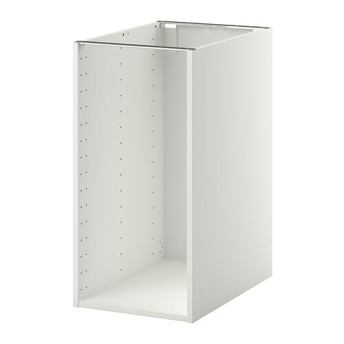 Metod Structure Élément Bas – Blanc, 40X60X80 Cm – Ikea intérieur Meuble De Cuisine Ikea Bas 15 Cm