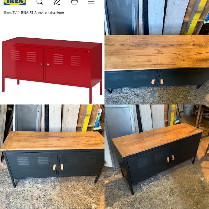 Meuble Industriel Ikea Rouge dedans Ikea Ps Rouge