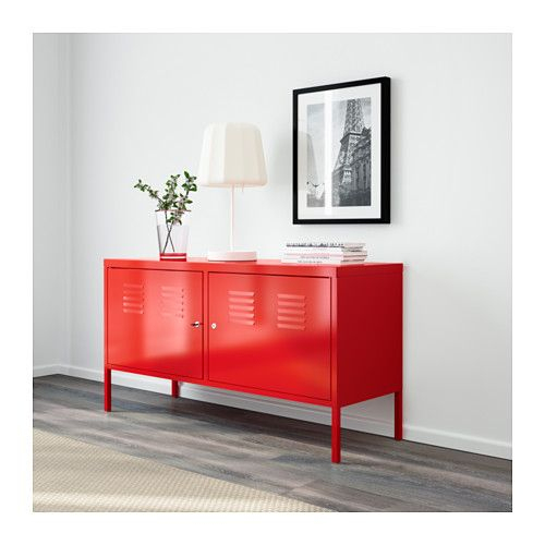 Meuble Tv Metal Rouge destiné Ikea Ps Rouge