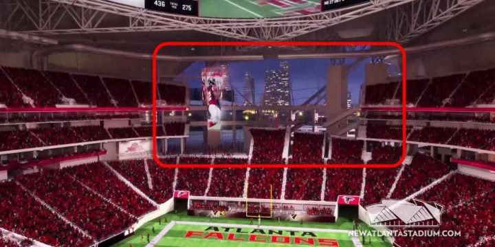 [Nfl] Il Nuovo Stadio Degli Atlanta Falcons | Huddle Magazine tout Mouvate 2015 Varanda Retractable Squadra