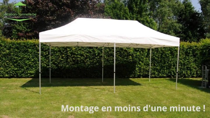 Notice De Montage D'Une Tente Pliable – Planet-Events.be concernant Notice De Montage Chariot De Jardin