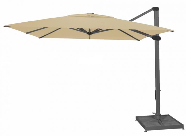 Palestro Solero Parasol Déporté Excentré En 4X4M Pour concernant Parasol Déporté 4X4M