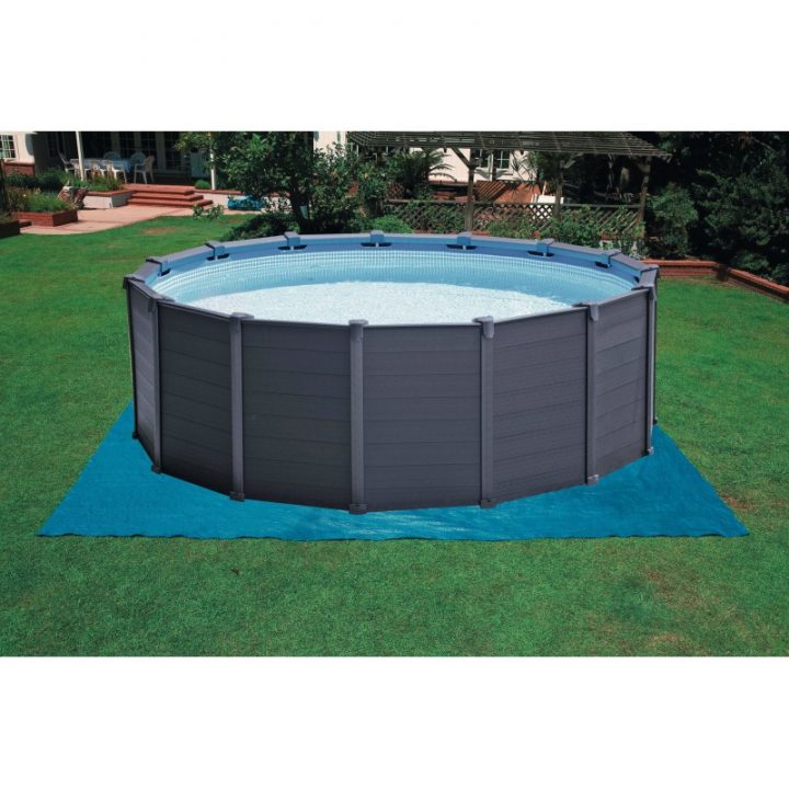 Piscina Intex Graphite Cu Cadru Metalic pour Piscine Intex Grzphite