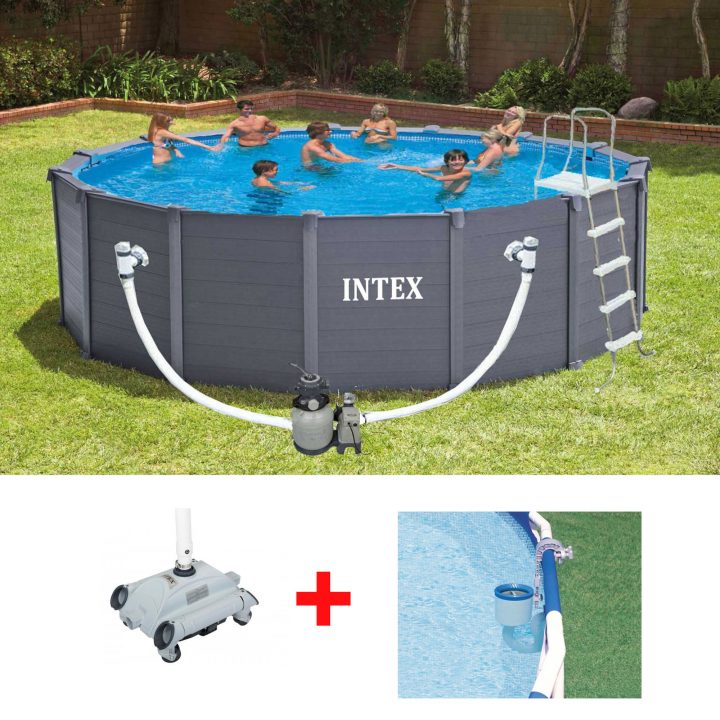 Piscine Intex Graphite – Prefierofernandez avec Piscine Intex Grzphite