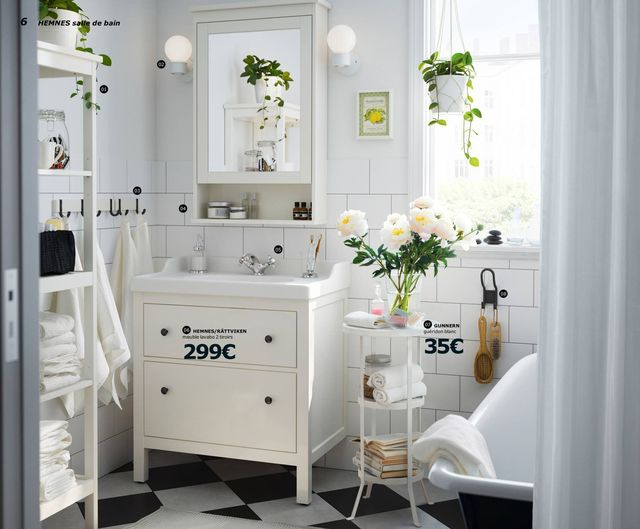 Salle De Bains Ikea : Le Nouveau Catalogue 2017 Est En destiné Ikia Maroc Accesoirs Sdb