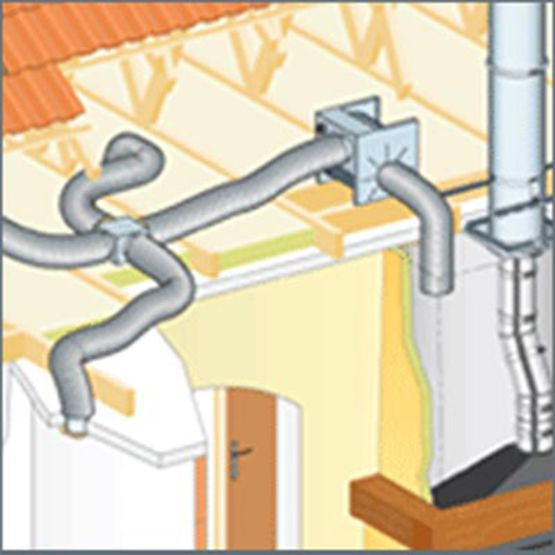 Système De Distribution D'Air Chaud Pour Cheminée À Foyer concernant Comment Fonctionne Un Tifon Recuperateur De Chaleur