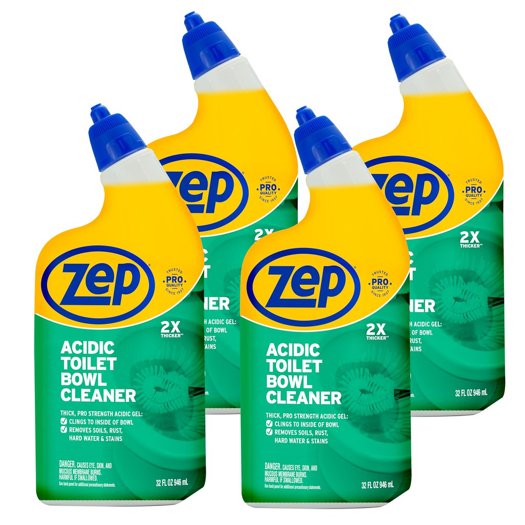 Zep New Acidic Toilet Bowl Cleaner 32 Ounces Zuatbc324 encequiconcerne Toulette Wc Acide