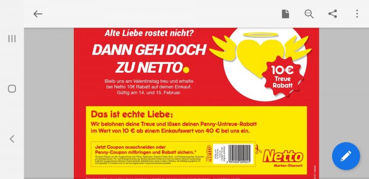 netto-gutschein 250 euro per mail