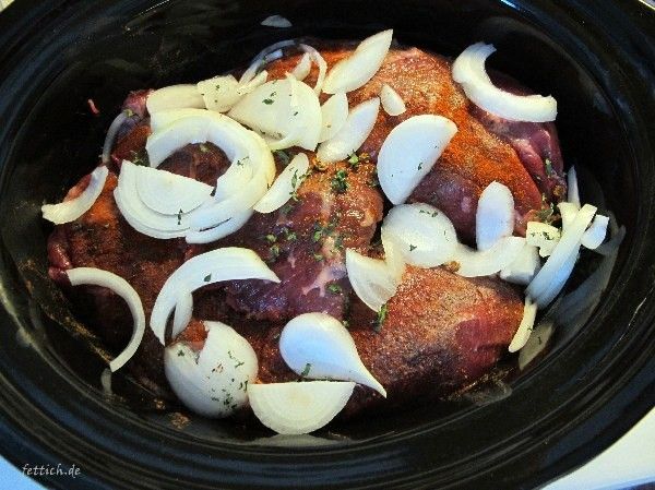 rinderbraten im slow cooker