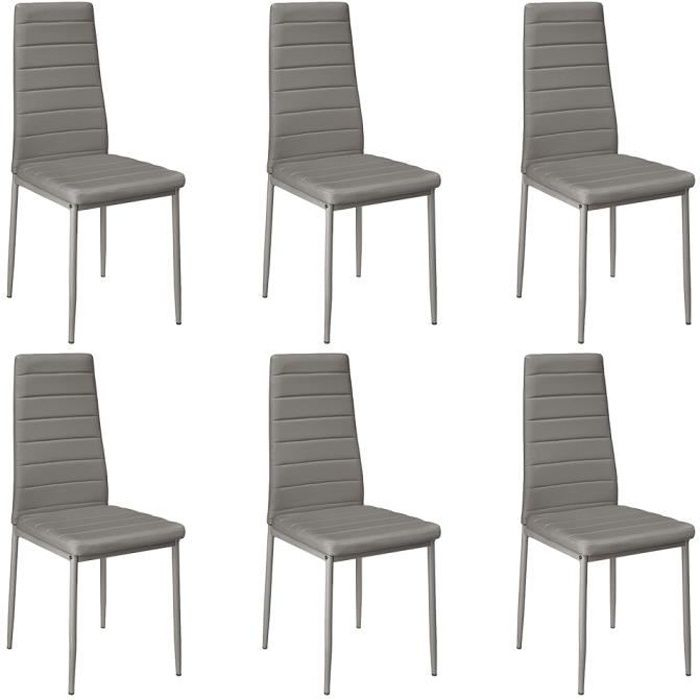 Set De 6 Chaises Modernes Romane Pour La Cuisine, Restaurantes Et La dedans Chaises But Romane