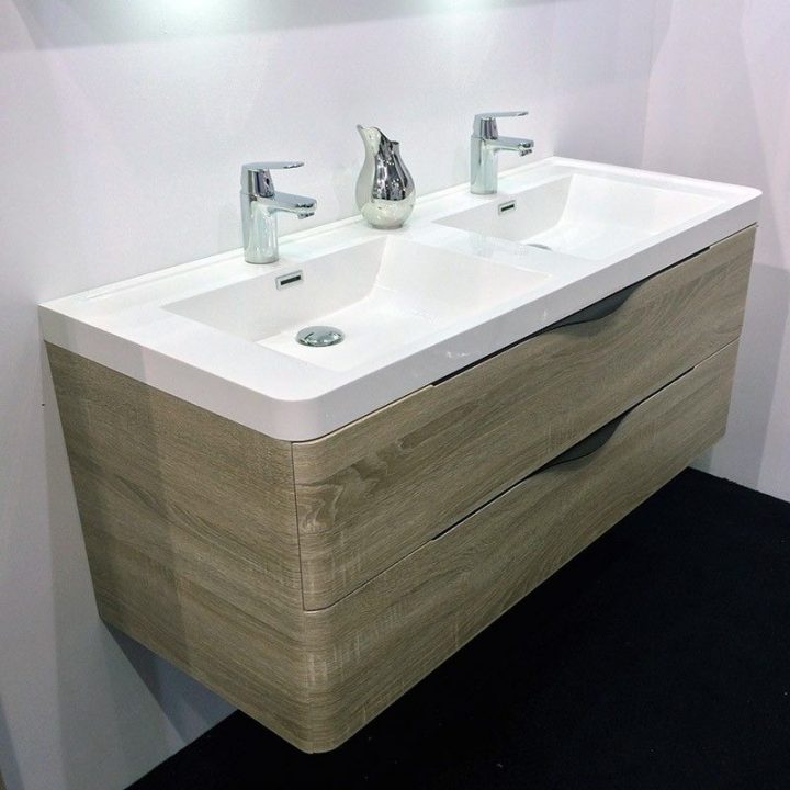 meuble de salle de bain 120 cm double vasque