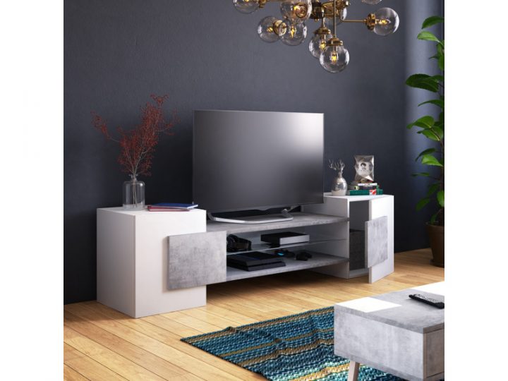 meuble tv 160 cm conforama