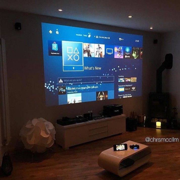 ps5 dans un meuble