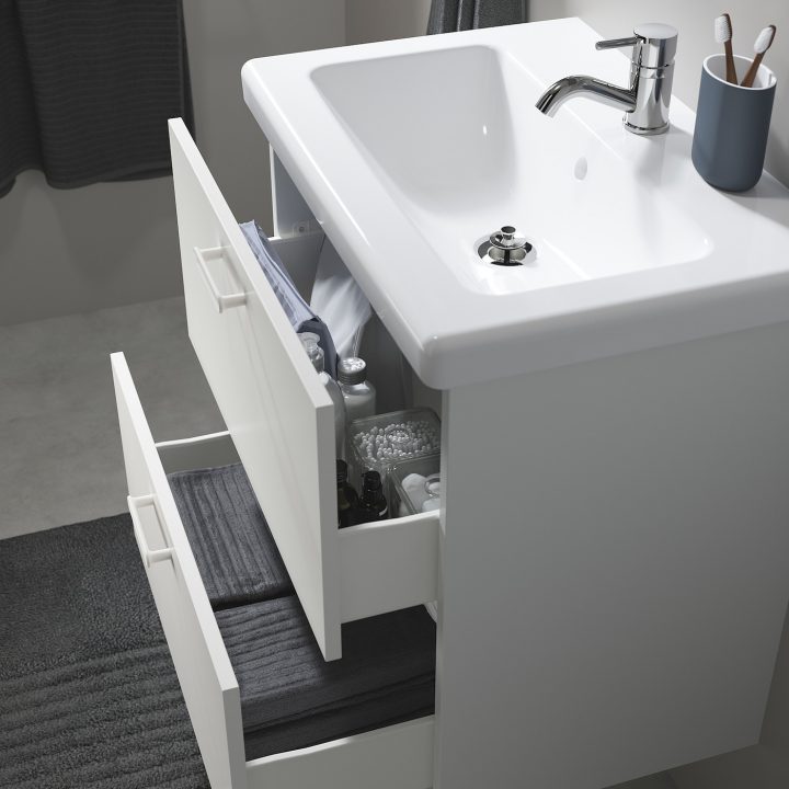 meuble sous lavabo avec colonne ikea