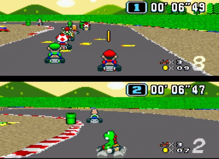 super mario kart snes rom