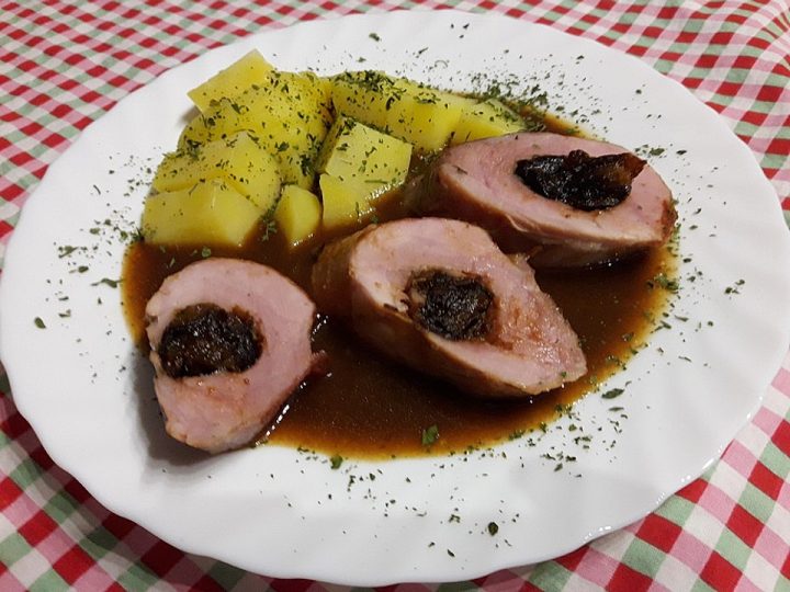 schweinefilet mit pflaumen und portwein