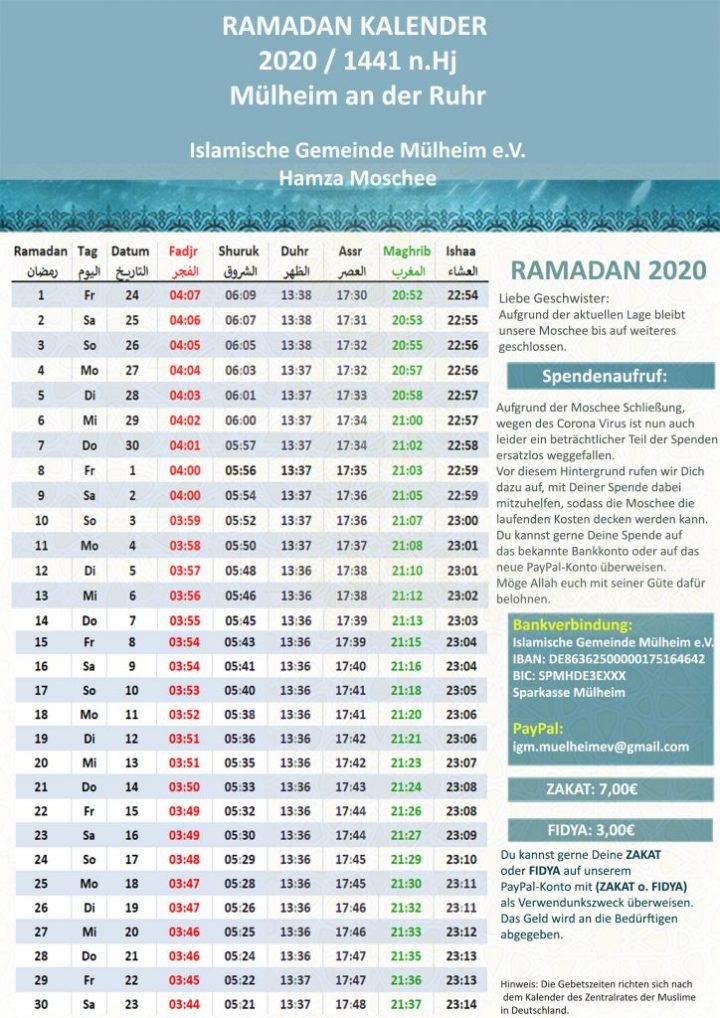 ramadan 2022 hamburg kalender