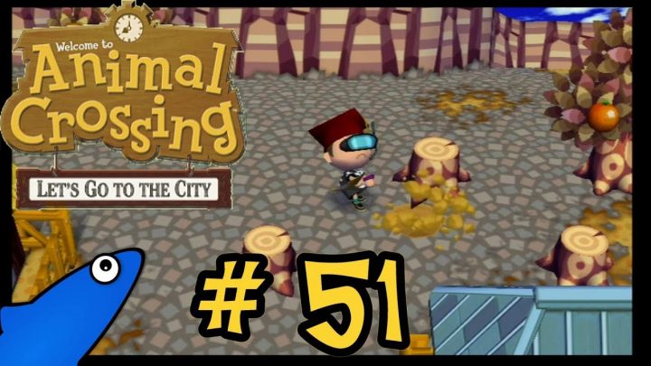 animal crossing lets go to the city fische